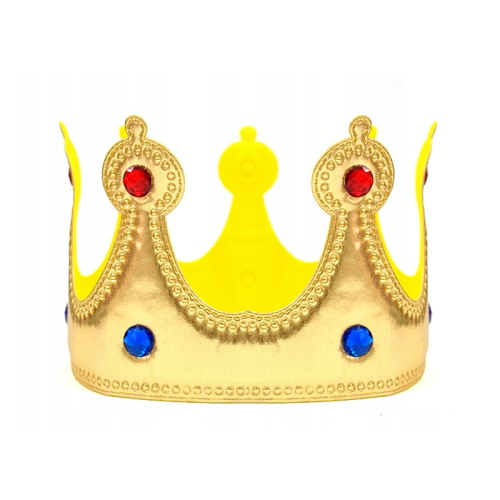 KORONA KRÓLA MIĘKKA ZŁOTA