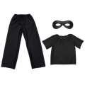 ZESTAW SUPERBOHATER CZARNY 134-140 3el