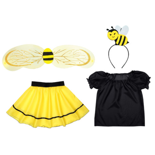 ZESTAW PSZCZÓŁKA CZARNO-ŻÓŁTY 98-110 5el