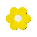 ZESTAW KWIATEK ŻOŁTY PELERYNA 90cm 3el