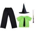 ZESTAW SLYTHERIN ZIELONO-CZARNY 98-110 5el