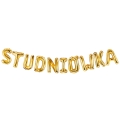 BALONY NAPIS STUDNIÓWKA ZŁOTE 14'' 35cm