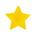 ZESTAW GWIAZDKA ŻÓŁTY 116-128 4el