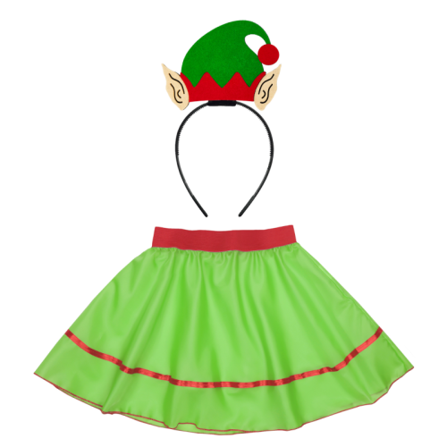 ZESTAW ELF ZIELONY L 3el