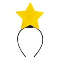 ZESTAW GWIAZDKA ŻÓŁTY PELERYNA 90cm 3el