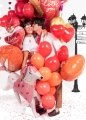 BALON SERCE ELIKSIR LOVE POTION CZERWONY 26'' 66cm