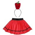 ZESTAW PAPRYKA CZERWONY S/M 3el