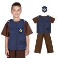 ZESTAW CHASE PSI PATROL BRĄZOWY 116-128 5el