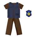 ZESTAW CHASE PSI PATROL BRĄZOWY 116-128 5el
