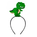 ZESTAW DINOZAUR ZIELONY PELERYNA 75cm 3el