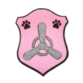 ZESTAW SKYE PSI PATROL RÓŻOWO-BRĄZOWY 134-140 4el