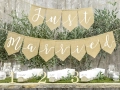 BANER JUST MARRIED BRĄZOWY 1,8m
