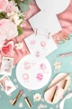 KSIĘGA GOŚCI PIERŚCIONEK SHE SAID YES RÓŻOWA 27cm