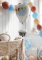 PUDEŁKA NA BALONY BABY BIAŁY 30x30cm 4szt