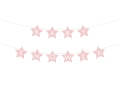 BANER BABYSHOWER JASNORÓŻOWY 2,9m