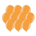 BALONY POMARAŃCZOWE METALICZNE 12cm 10szt