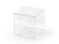 PUDEŁKA KWADRATOWE TRANSPARENTNE 5cm 10szt