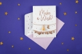 KARTKA Z BRANSOLETKAMI MAKE A WISH 10,5x15cm