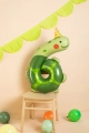 BALON FOLIOWY CYFRA 6 ŻÓŁW ZIELONY 38'' 96cm