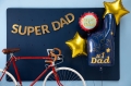 BALON DAD NR 1 NIEBIESKI 34'' 86cm