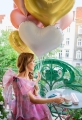 BALON SERCE BIAŁE 30'' 75cm