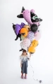 BALONY KOT HOCUS POCUS MIX 30cm 6szt