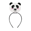 ZESTAW PANDA BIAŁO-CZARNY 116-128 4el