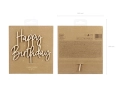 TOPPER DREWNIANY HAPPY BIRTHDAY 16,5cm