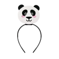 ZESTAW PANDA BIAŁO-CZARNY 116-128 5el