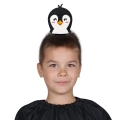 ZESTAW PINGWIN CZARNY PELERYNA 75cm 3el