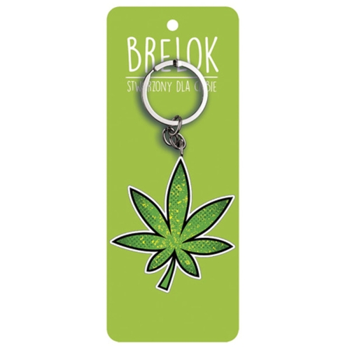 BRELOK MARIHUANA ZIELONY