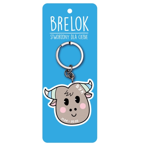 BRELOK ZNAK ZODIAKU BYK
