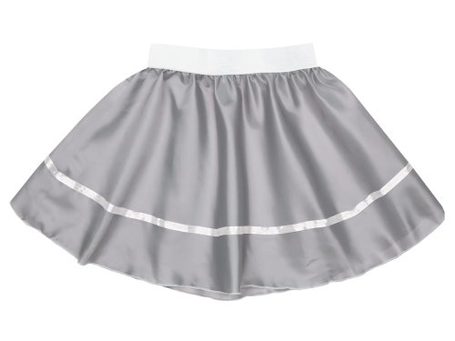 SPÓDNICZKA POLIESTER SZARA 40cm