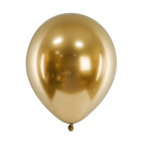 BALON PARTY DECO GLOSSY ZŁOTY 30cm 1szt