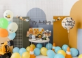 BALON PARTY DECO STRONG PASTEL KOPARKA KREMOWY 30cm 1szt