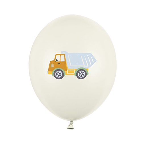BALON PARTY DECO STRONG PASTEL WYWROTKA KREMOWY 30cm 1szt