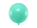 BALON TURKUSOWY PASTEL GIGANT 60cm 1szt
