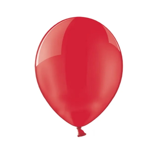 BALON BELBAL CRYSTAL CZERWONY 30cm 1szt