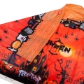 OBRUS FOLIOWY HALLOWEEN DWÓR DYNIE POMARAŃCZOWY 265x140cm