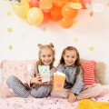 PUDEŁKA NA POPCORN KOTKI KOLOROWE 6szt