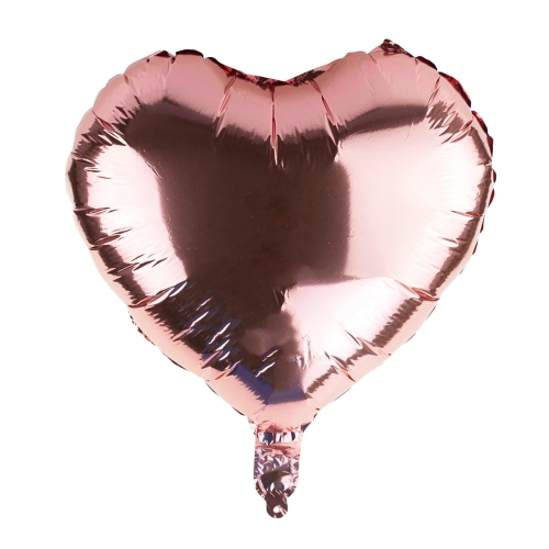 BALON MARTOM SERCE RÓŻOWY 18'' 46cm