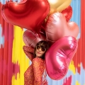 BALON PARTY DECO SERCE CZERWONY 24'' 61cm
