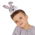 OPASKA ZAJĄCZEK FILCOWA SZARA