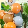 BALON PARTY PAL PASTEL LEŚNE ZWIERZĄTKA MIX 30cm 8szt