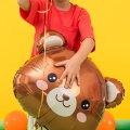 BALON PARTY PAL MIŚ GŁOWA BRĄZOWY 24'' 60cm