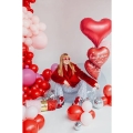 BALON PARTY DECO SERCE KOCHAM CIĘ CZERWONY 18'' 45cm