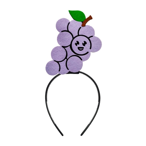 OPASKA WINOGRONO FILCOWA FIOLETOWA