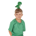 OPASKA DINOZAUR FILCOWA ZIELONA