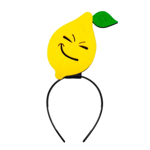 OPASKA CYTRYNA FILCOWA ŻÓŁTA