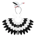 ZESTAW BOCIAN CZARNO-BIAŁY 3el